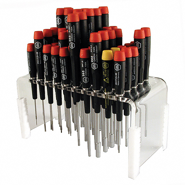 92190 Wiha                                                                    NUT/SCREWDRIVER SET W/STAND 50PC