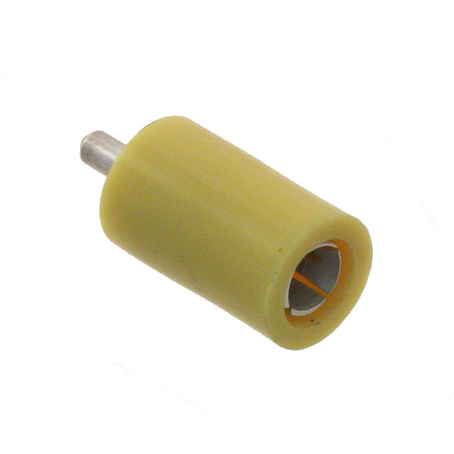 105-0857-001 Cinch Connectivity Solutions Johnson                                                                    CONN JACK TEST VERTICAL YELLOW