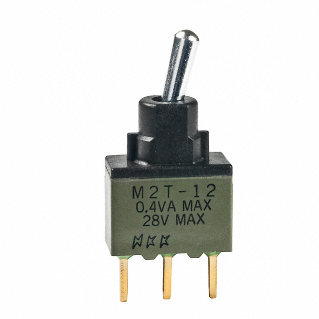 M2T12S4A5G03 NKK Switches                                                                    SWITCH TOGGLE SPDT 0.4VA 28V