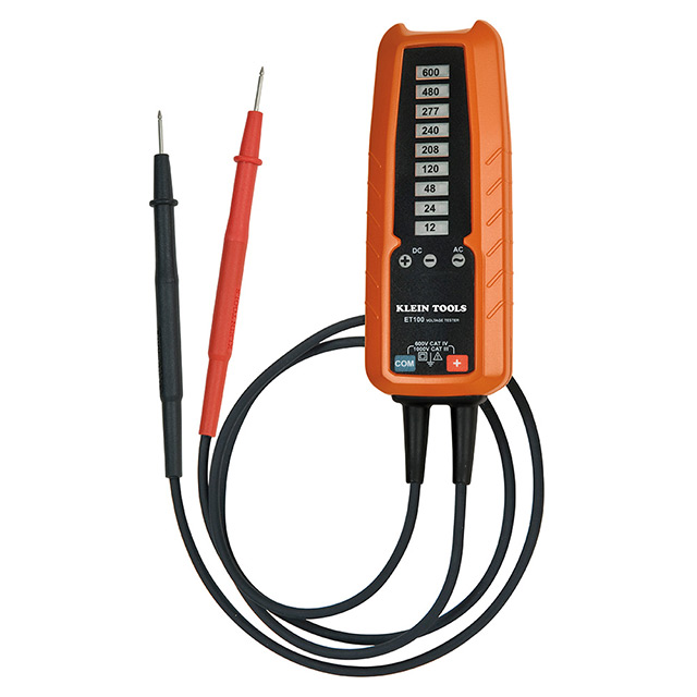 ET100 Klein Tools, Inc.                                                                    ELECTRONIC VOLTAGE TESTER