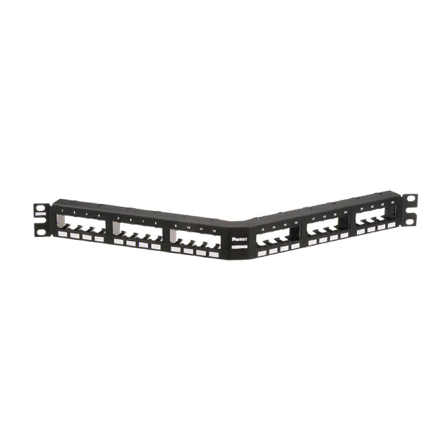 CPPA24FMWBLY Panduit Corp                                                                    PATCH PANEL, 24 PORT, MODULAR FL