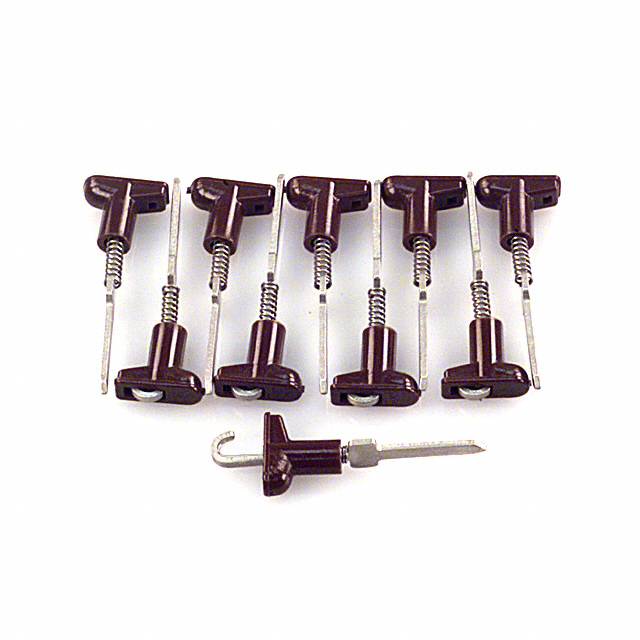 81-1-S BRN E-Z-Hook                                                                    TERMINAL NAILCLIP STD 10PK BRN