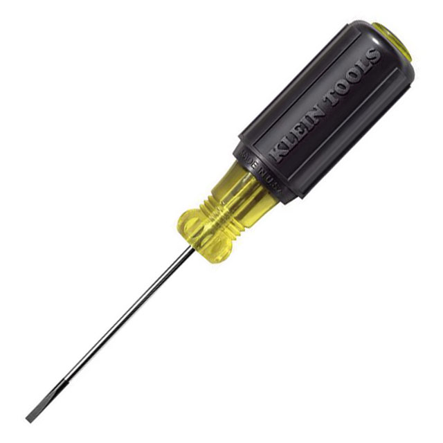 612-4 Klein Tools, Inc.                                                                    SCREWDRIVER SLOTTED 1/8