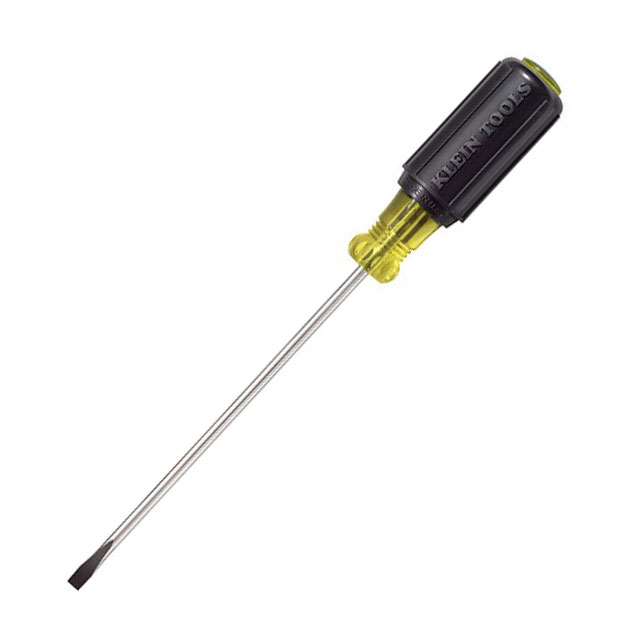 601-4 Klein Tools, Inc.                                                                    SCREWDRIVER SLOTTED 3/16