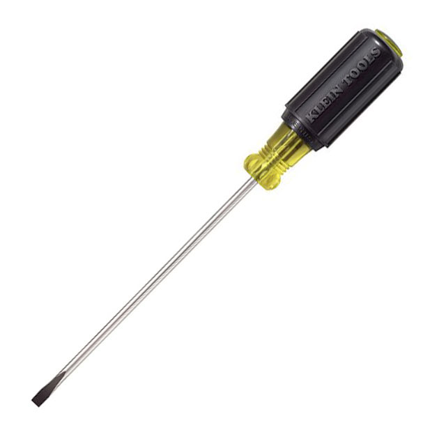 601-6 Klein Tools, Inc.                                                                    SCREWDRIVER SLOTTED 3/16