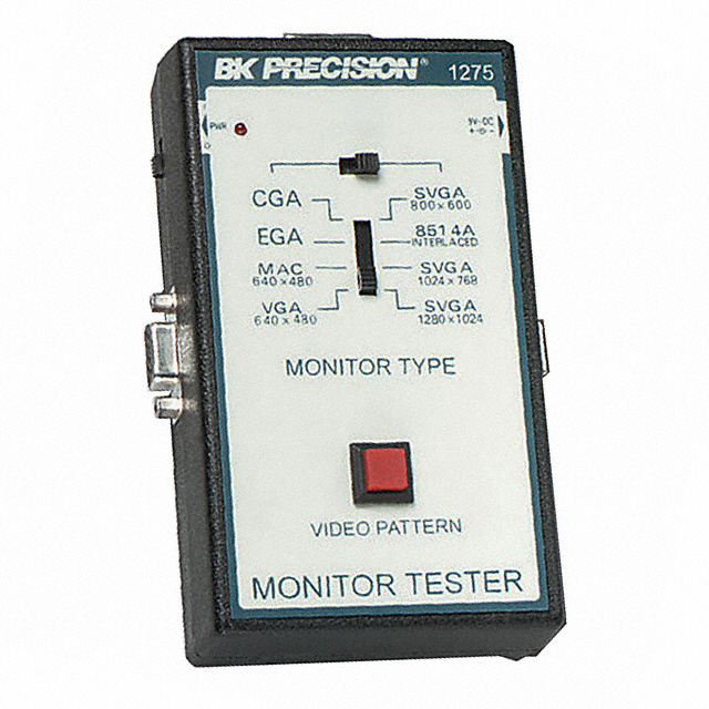 1275 B&K Precision                                                                    HDD VIDEO MONITOR TESTER