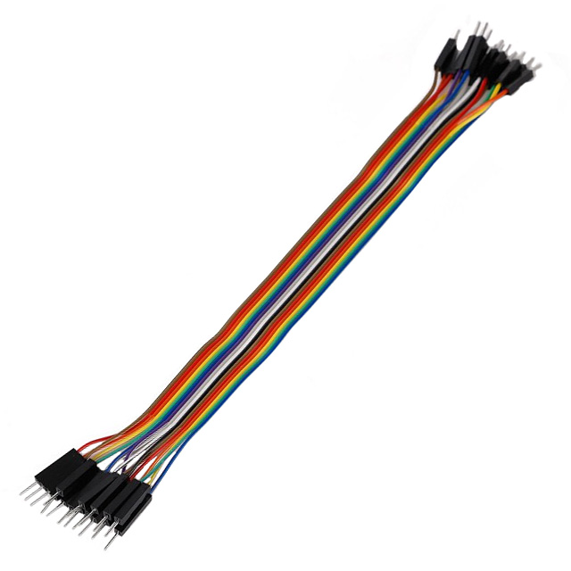 MIKROE-2312 MikroElektronika                                                                    RIBBON CBL 16WIRE MALE/MALE 20CM