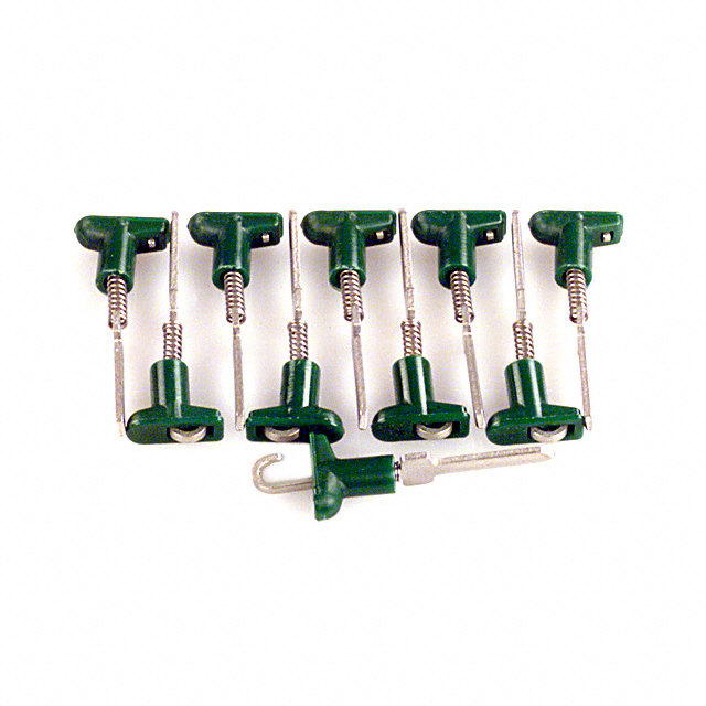 81-1-S GRN E-Z-Hook                                                                    TERMINAL NAILCLIP STD 10PK GRN