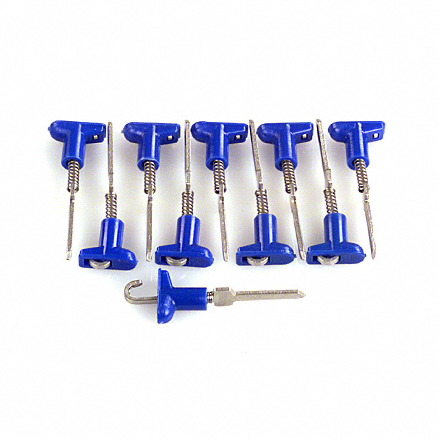 81-1-S BLU E-Z-Hook                                                                    TERMINAL NAILCLIP STD 10PK BLU