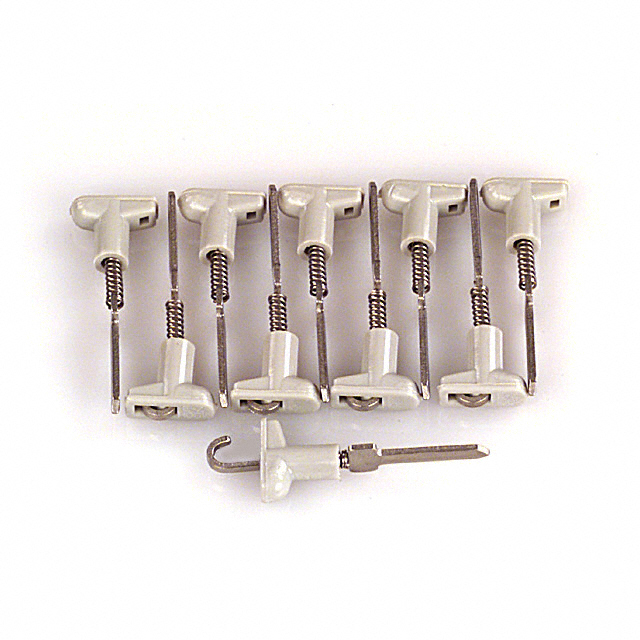 81-1-S GRY E-Z-Hook                                                                    TERMINAL NAILCLIP STD 10PK GRY