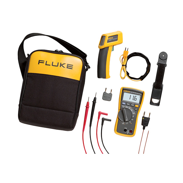 FLUKE-116/62 MAX+ Fluke Electronics                                                                    HVAC MULTIMETER AND IR THERM