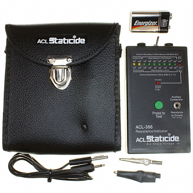 ACL 386 ACL Staticide Inc                                                                    SURFACE RESISTIVITY INDICATOR