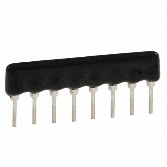 77083101P CTS Resistor Products                                                                    RES ARRAY 4 RES 100 OHM 8SIP