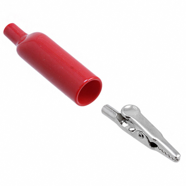 2240-2 Pomona Electronics                                                                    ALLIGATOR CLP/BANA JACK RED