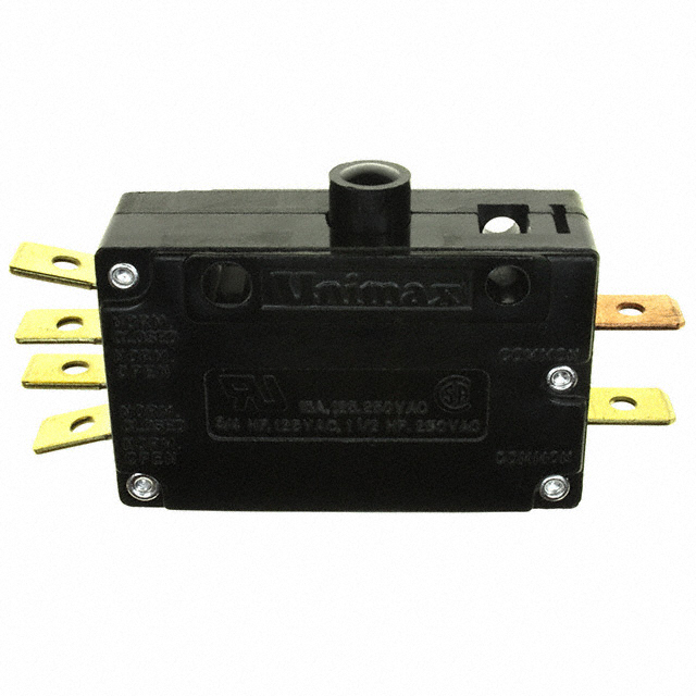 ADPDC2P04AC C&K                                                                    SWITCH SNAP ACTION DPDT 15A 125V