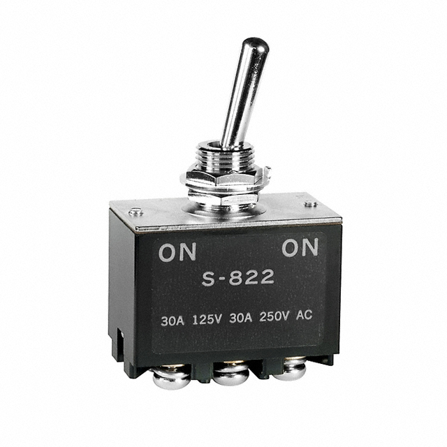 S822/U NKK Switches                                                                    SWITCH TOGGLE DPDT 30A 125V