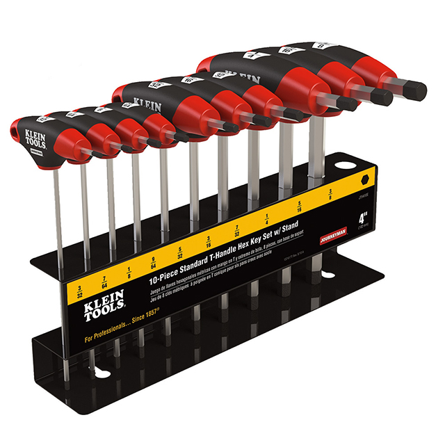 JTH410E Klein Tools, Inc.                                                                    HEX KEY SET HEX W/STAND 10PC