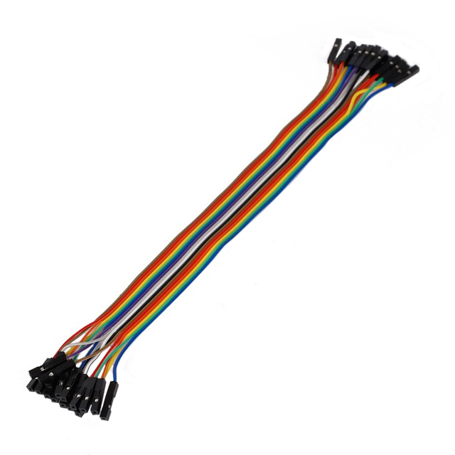 MIKROE-2310 MikroElektronika                                                                    RIBBON CBL 16-WIRE FEM/FEM 20CM