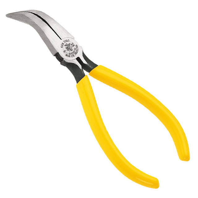 D302-6 Klein Tools, Inc.                                                                    PLIERS STANDARD BENT NOSE 6.38