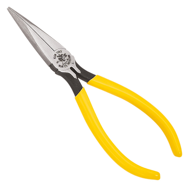 D301-6 Klein Tools, Inc.                                                                    PLIERS STANDARD LONG NOSE 6.63