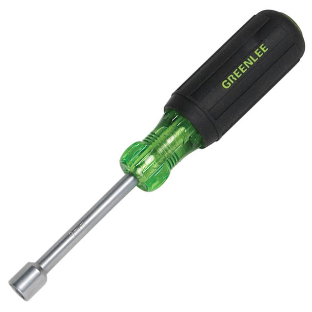 0253-38C Greenlee Communications                                                                    NUT DRIVER HEX SOCKET 9MM 7.32