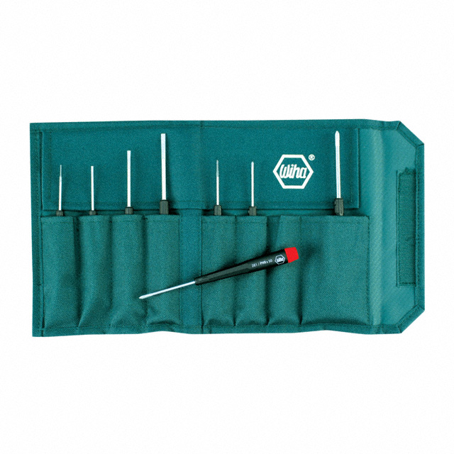 26199 Wiha                                                                    SCREWDRIVER SET W/POUCH 8PC