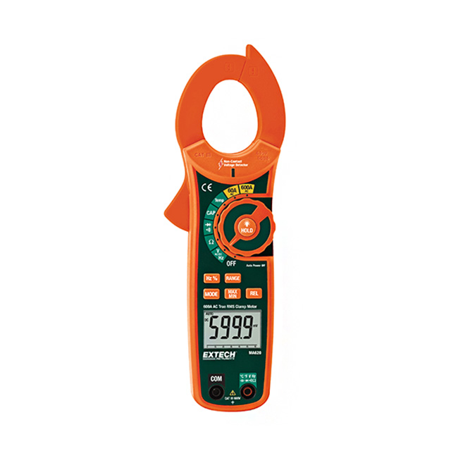 MA620 FLIR                                                                    CLAMP METER, TRMS + NCV, 600A AC