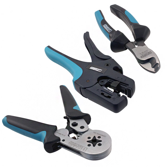 1208843 Phoenix Contact                                                                    TOOL SET PLIER/CUTTER/STRIPPER