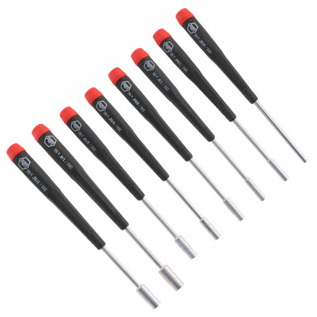 26591 Wiha                                                                    NUT DRIVER SET HEX SOCKET 8PC