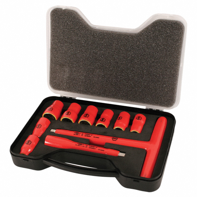 31595 Wiha                                                                    SOCKET SET W/HANDLE 3/8