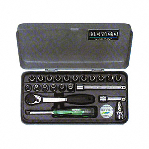 77390 Wiha                                                                    SOCKET SET W/HNDL TORX 1/4