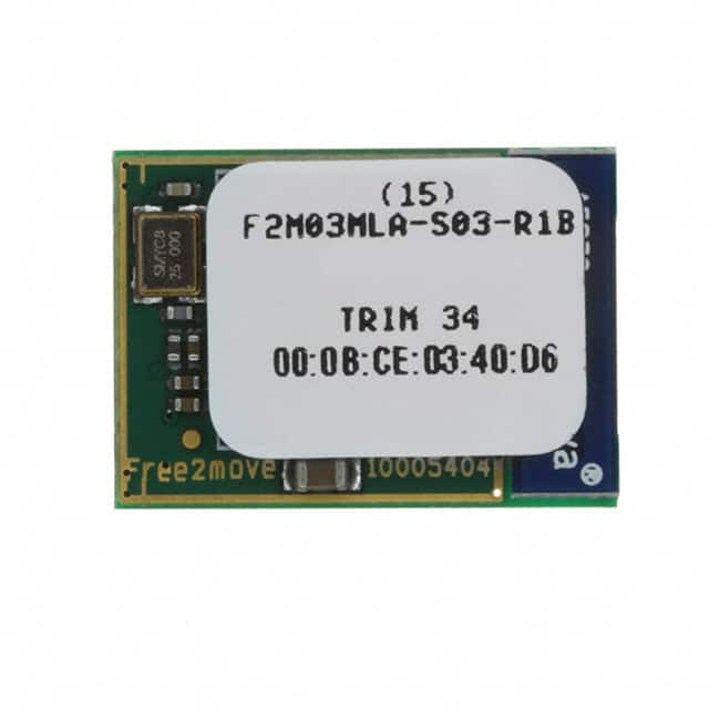 F2M03MLA-S03 Free2Move                                                                    RF TXRX MOD BLUETOOTH CHIP ANT