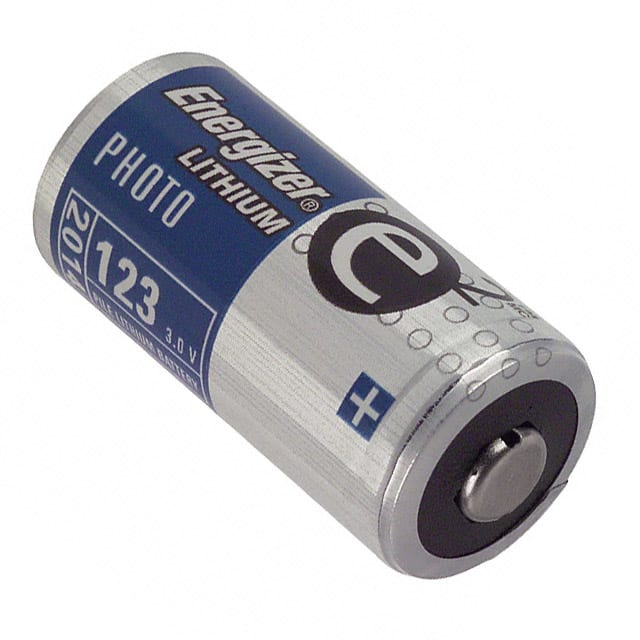 EL123APVP Energizer Battery Company                                                                    BATTERY LITHIUM 3V CR123A