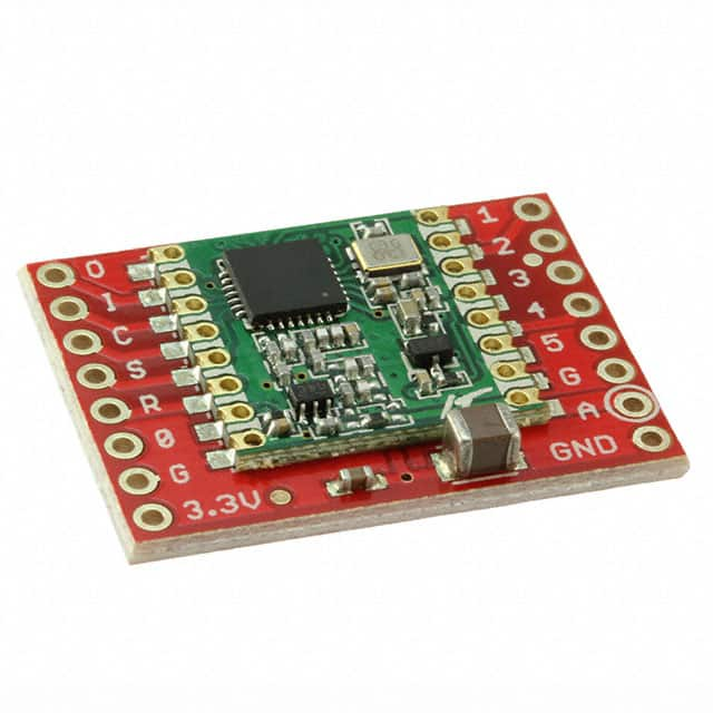 WRL-12775 SparkFun Electronics                                                                    RFM69 BREAKOUT 915MHZ