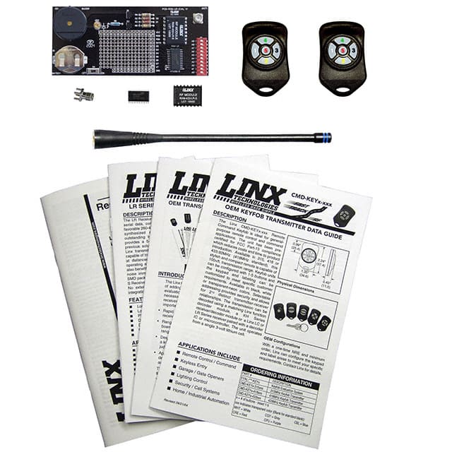 EVAL-433-KF Linx Technologies Inc.                                                                    KIT EVAL KEYFOB 433 MHZ 5 BUTTON