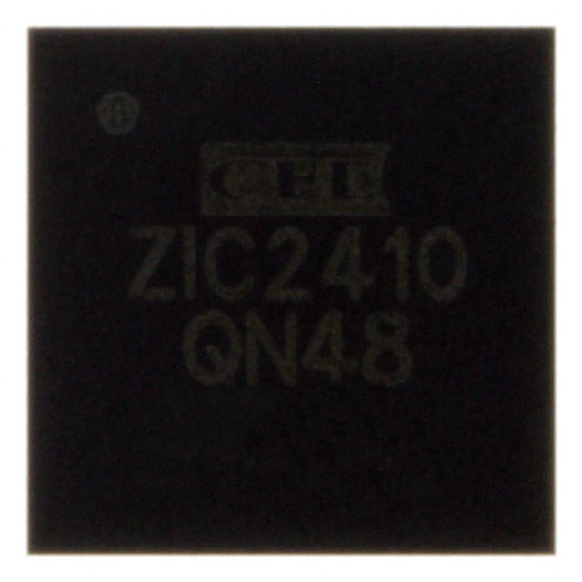 ZIC2410QN48 CEL                                                                    IC RF TXRX+MCU 802.15.4 48-VFQFN