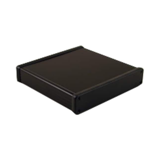 1455R1602BK Hammond Manufacturing                                                                    BOX ALUM BLACK 6.3"L X 6.5"W