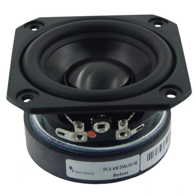 PLS-65F25AL02-08 Peerless by Tymphany                                                                    SPEAKER 8OHM 25W TOP PORT 82.8DB