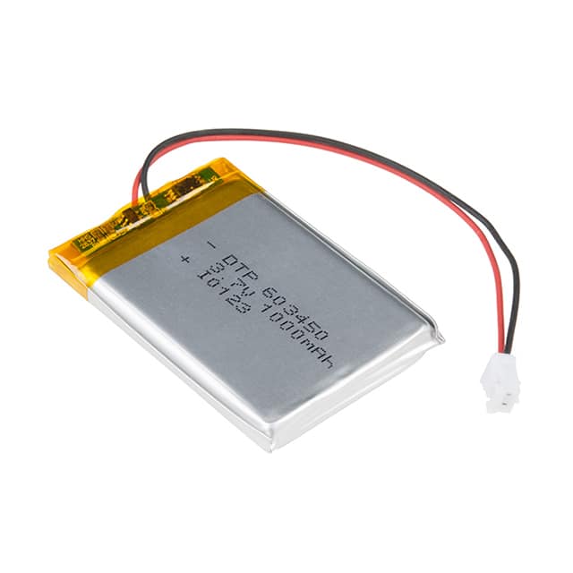 PRT-13813 SparkFun Electronics                                                                    BATTERY LITHIUM 3.7V 1AH