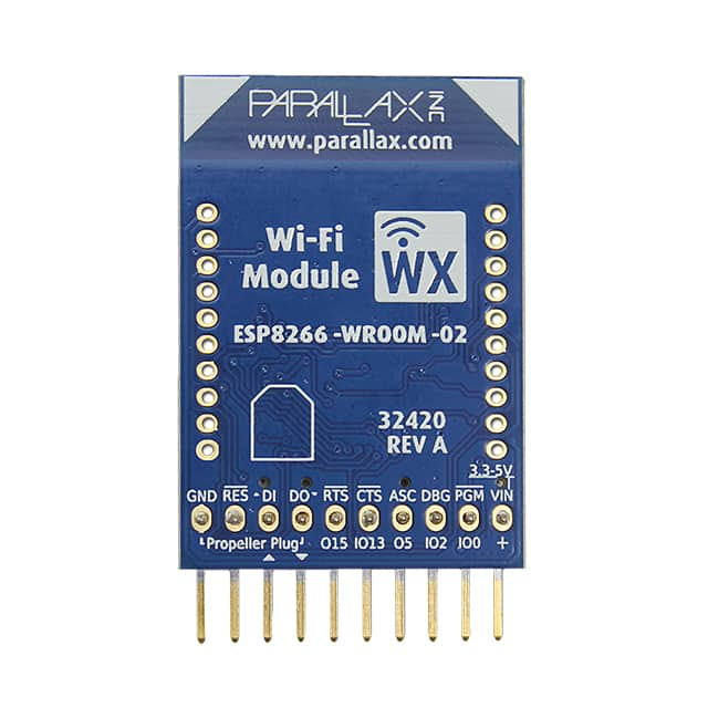 32420S Parallax Inc.                                                                    WX ESP8266 WIFI SIP