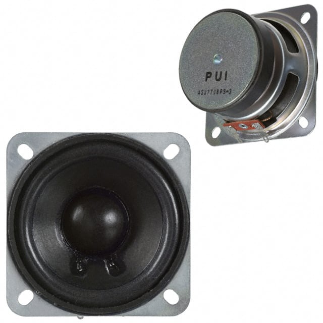 AS07708PS-3-WR-R PUI Audio, Inc.                                                                    SPEAKER 8OHM 10W TOP PORT 88DB