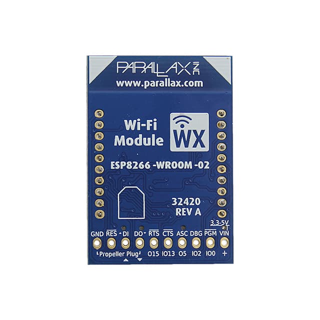 32420D Parallax Inc.                                                                    WX ESP8266 WIFI DIP