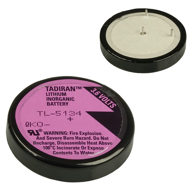 TL-5134/P Tadiran Batteries                                                                    BATTERY LITHIUM 3.6V 1/10 D