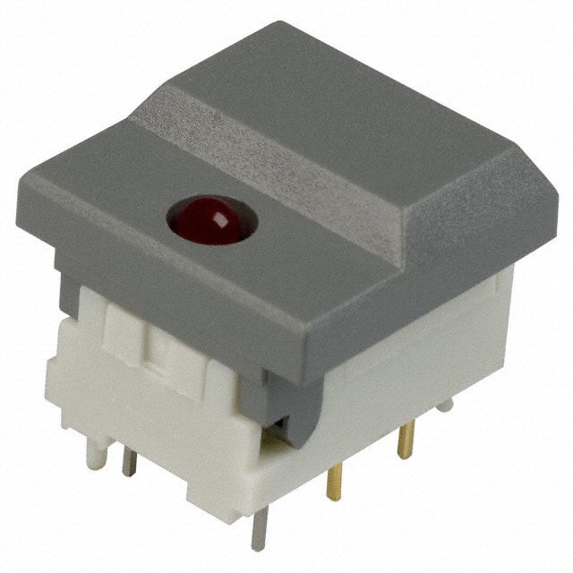 SETL GY RD 7.62 AU OA C&K                                                                    SWITCH PUSH SPDT 0.01A 24V