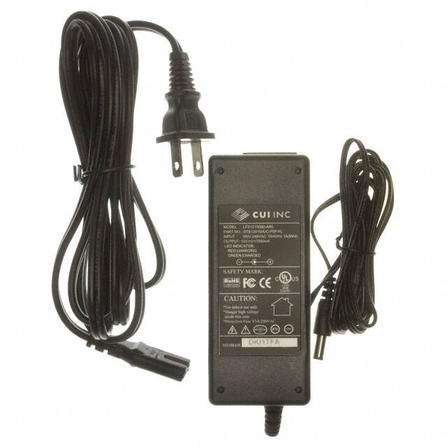 DTB120150UC-P5P-FL CUI Inc.                                                                    BATTERY CHARGER DESKTOP 12V 1.5A