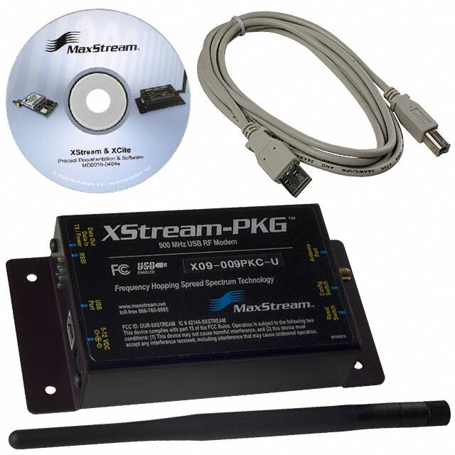 X09-009PKC-UA Digi International                                                                    MODEM RF 900MHZ 9600BPS USB