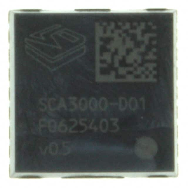 SCA3000-D01 Murata Electronics North America                                                                    ACCELEROMETER 2G SPI 18SMD