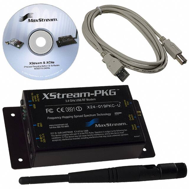 X24-019PKC-UA Digi International                                                                    MODEM RF 2.4GHZ 19.2KBPS USB