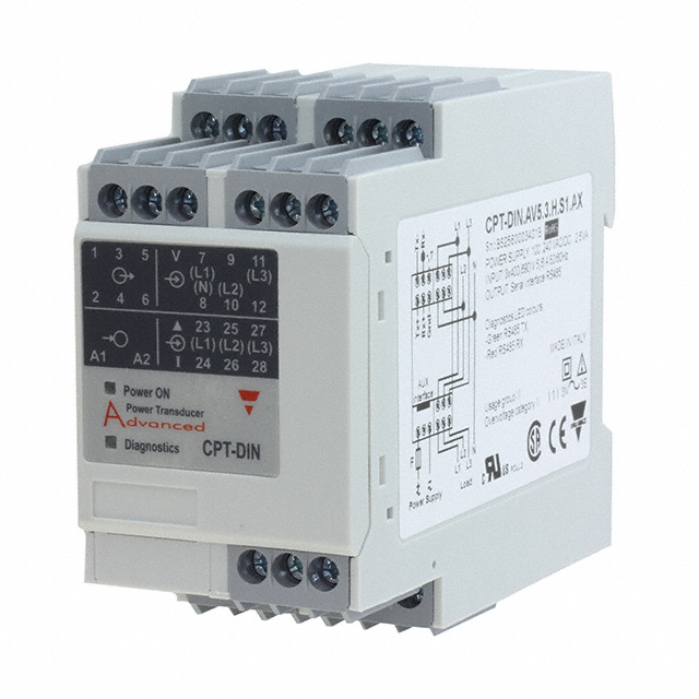 CPTDINAV53HS1AX Carlo Gavazzi Inc.                                                                    CPT-DIN 3PH 400/690 RS485 PRT