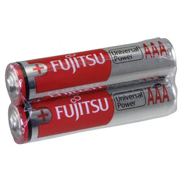 LR03 C (2S) FDK America, Inc., a member of Fujitsu Group                                                                    BATTERY ALKALINE 1.5V AAA 2=2